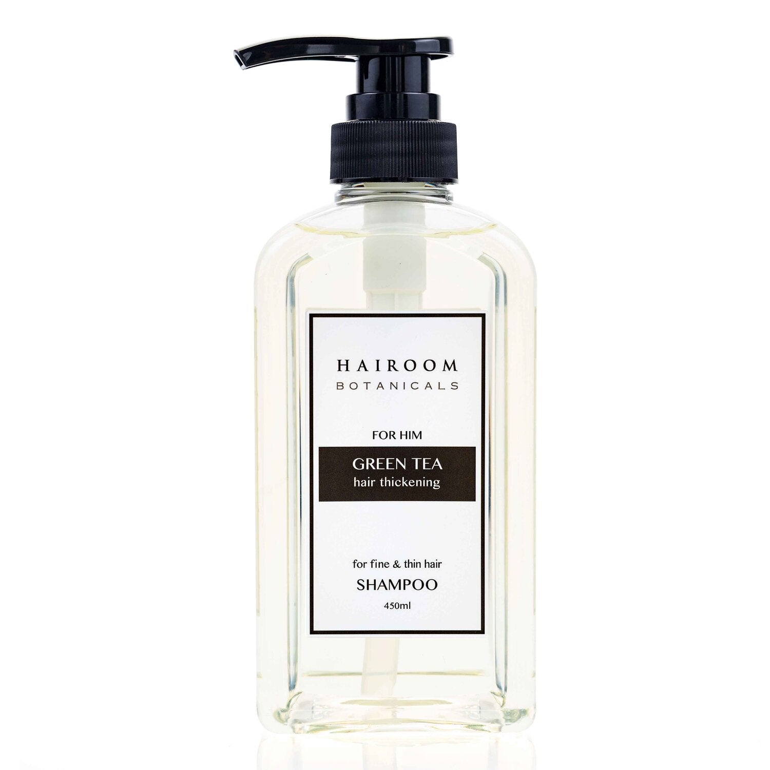 HAIROOM Hair Thickening (Green Tea) Shampoo 450ml (MEN) Fixed Size