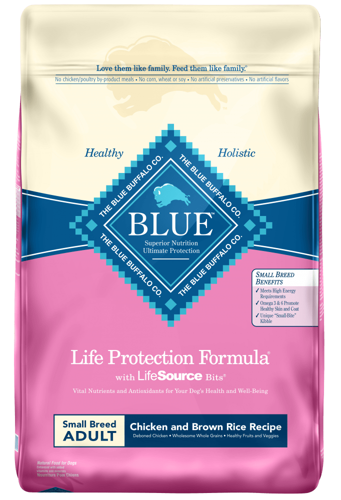 Blue Buffalo Life Protection Natural Chicken & Brown Rice Recipe Small Breed Adult Dry Dog Food