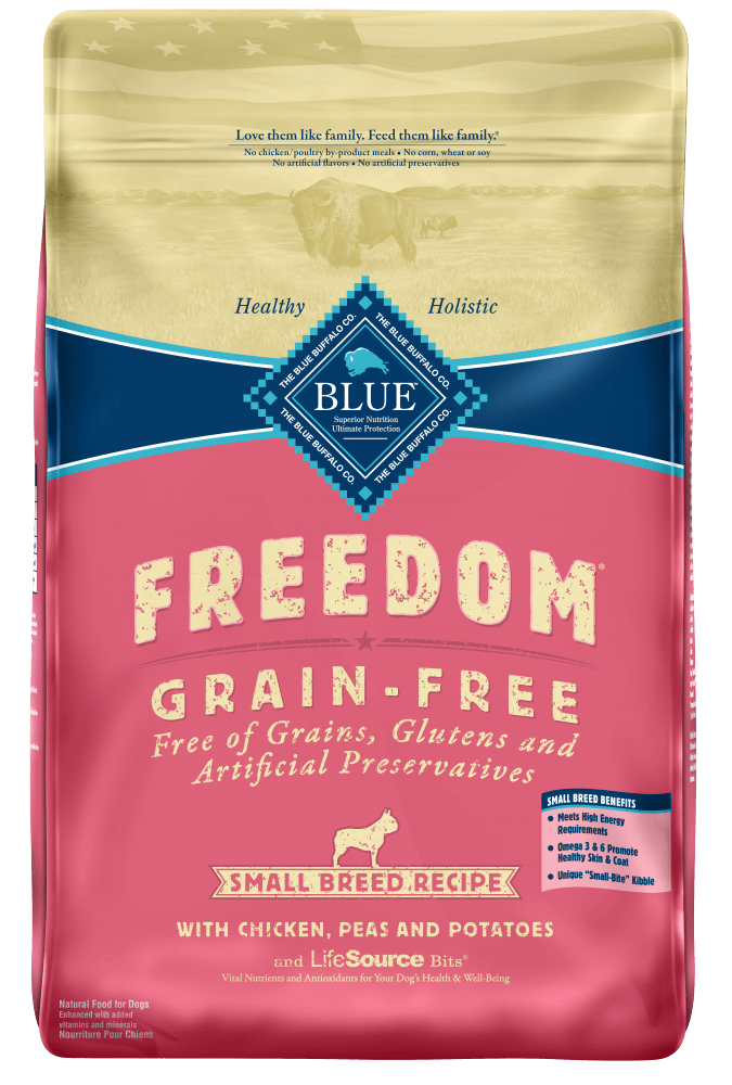 Blue Buffalo Freedom Grain Free Chicken Recipe Small Breed Adult Dry Dog Food