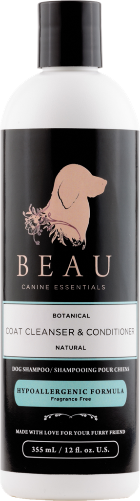 Beau Canine Essentials Coat Shampoo & Conditioner , 12 oz