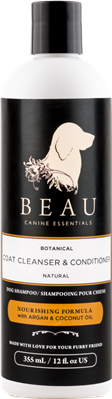 Beau Canine Essentials Coat Shampoo & Conditioner , 12 oz