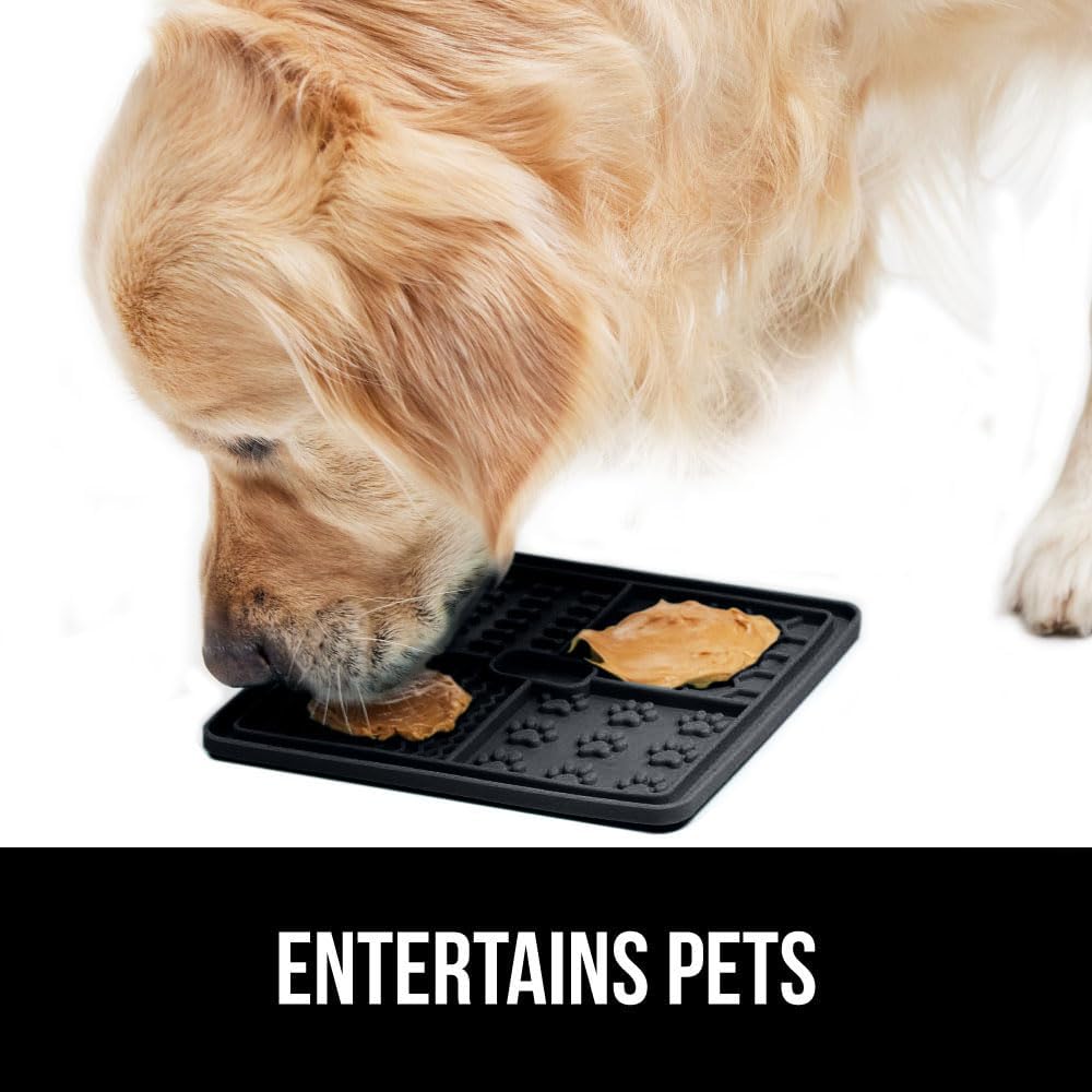 Four Quadrant Licking Mats with Suction Grip