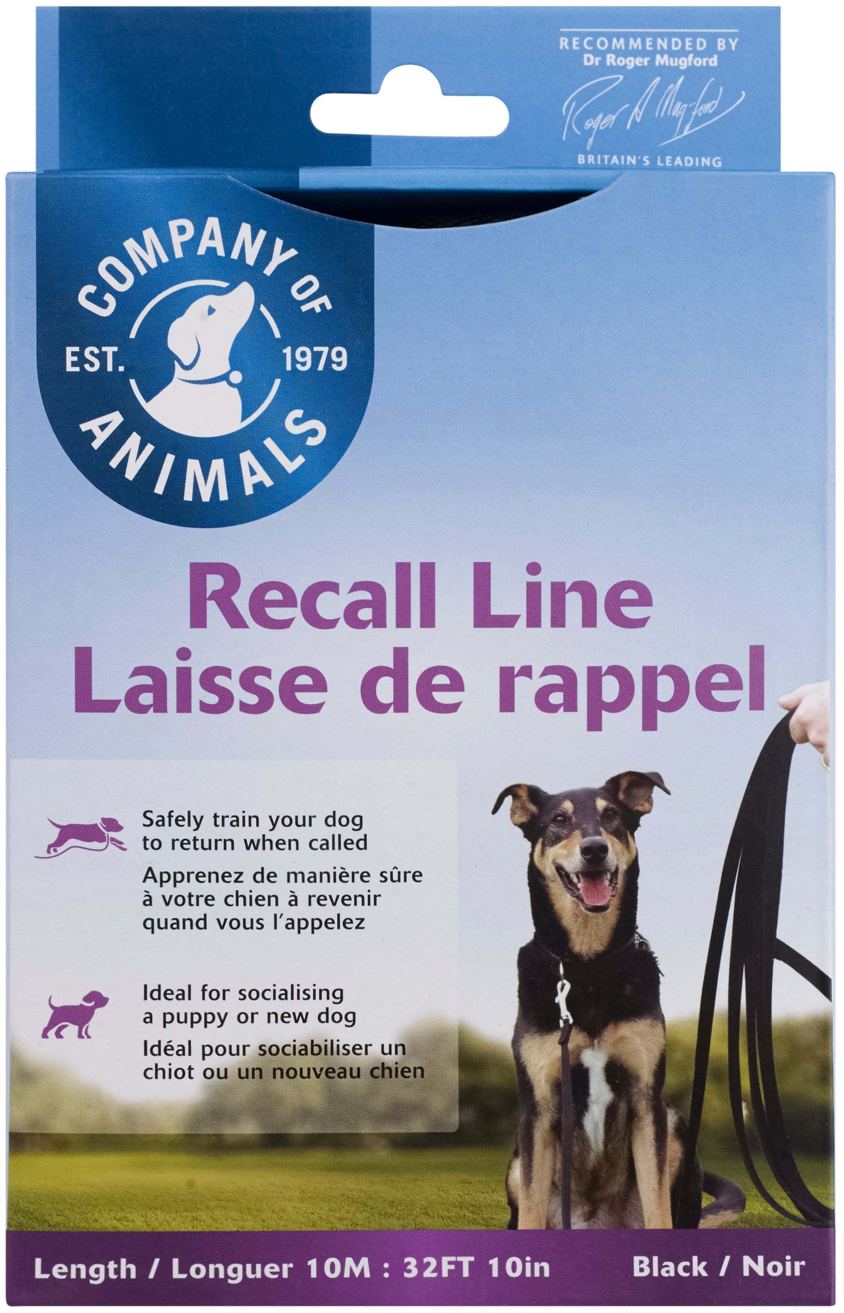 Company of Animals Recall Line