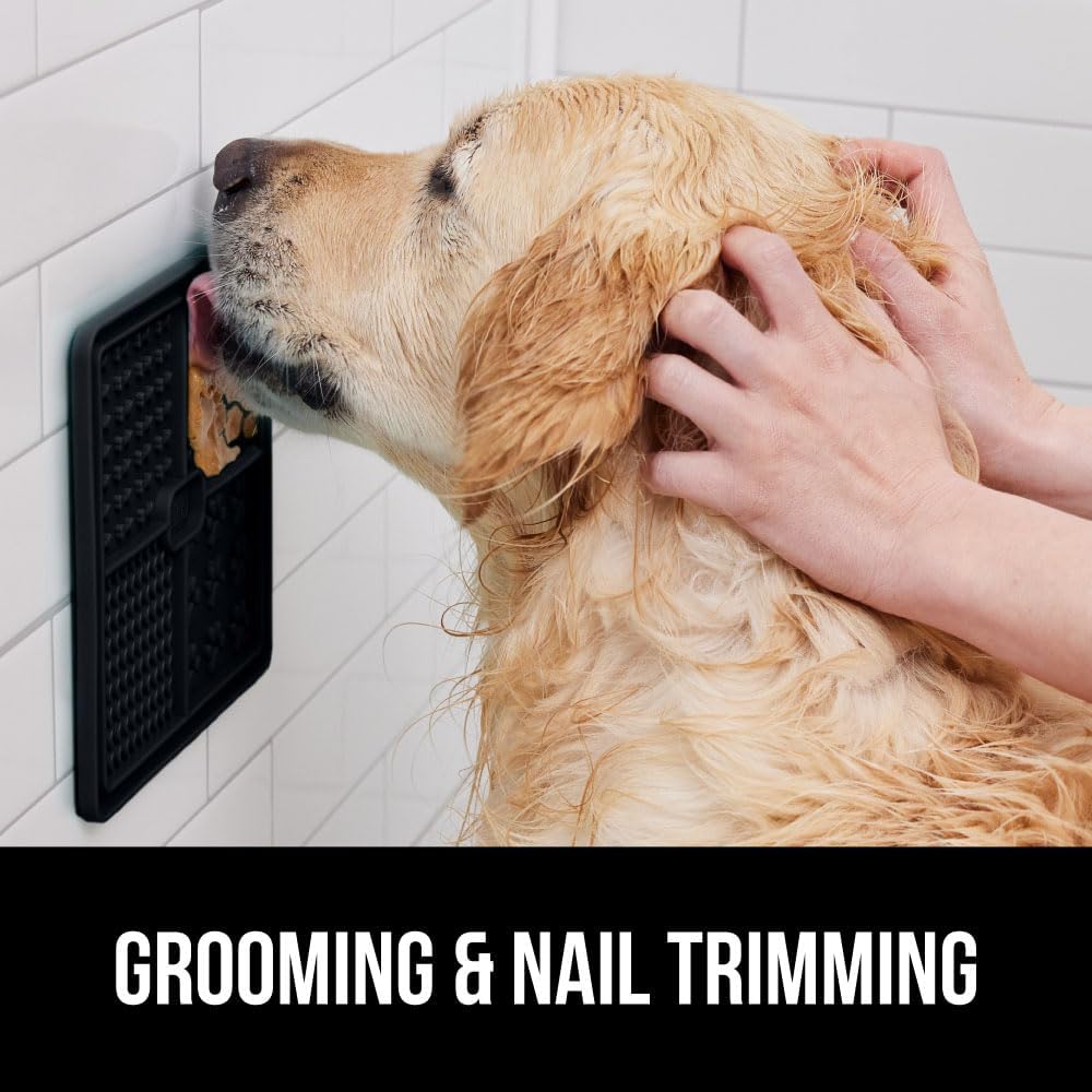 Four Quadrant Licking Mats with Suction Grip
