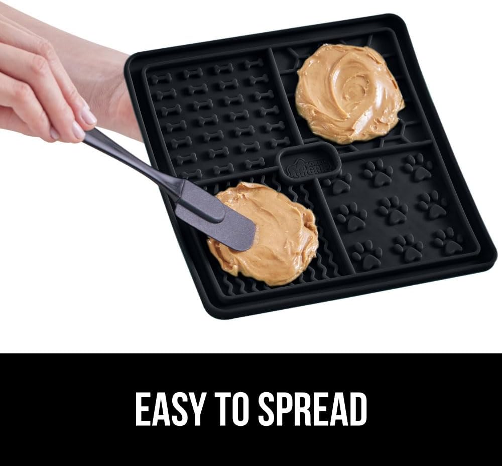 Four Quadrant Licking Mats with Suction Grip