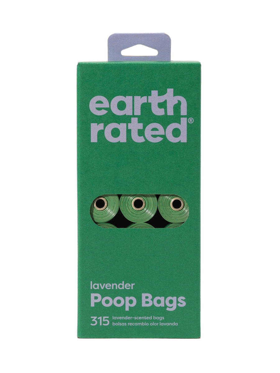 Earth Rated 315 Bags on 21 Refill Rolls, Lavender