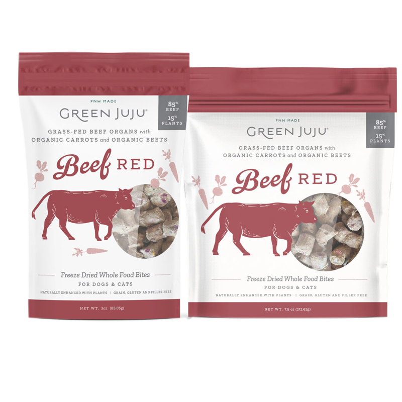 Green Juju Beef Red Whole Food Bites
