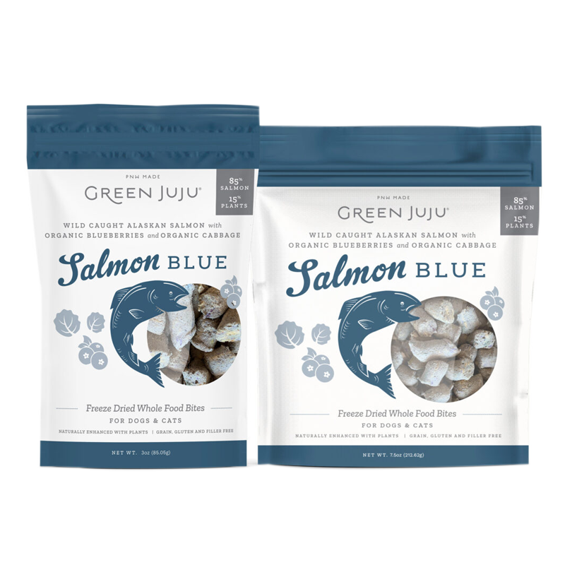 Green Juju Salmon Blue Whole Food Bites