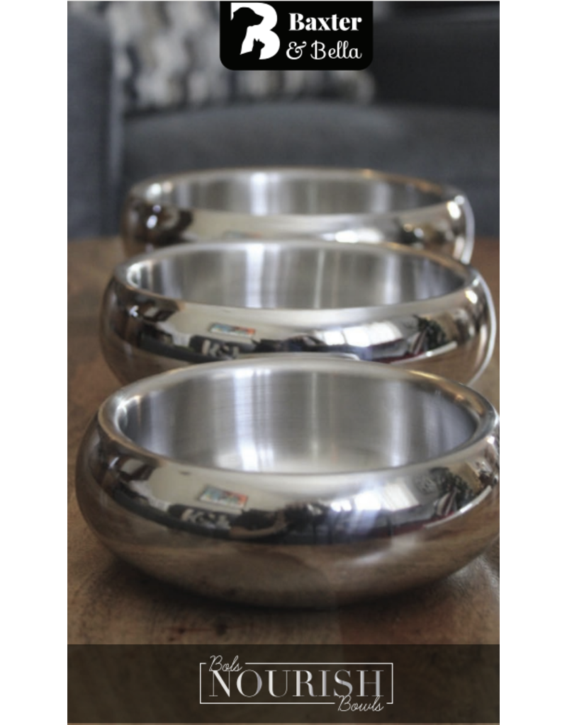 Baxter & Bella Stainless Steel Belly Bowl