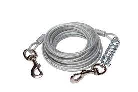 Bud-Z - Tie Out With Spring 30" Up To 160lbs