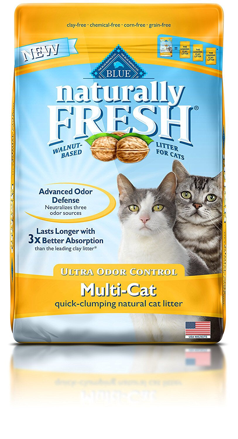Blue Buffalo Naturally Fresh Walnut Cat Litter
